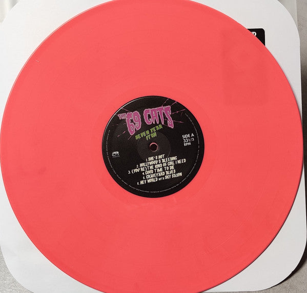 The 69 Cats : Seven Year Itch (LP, Album, Pin)