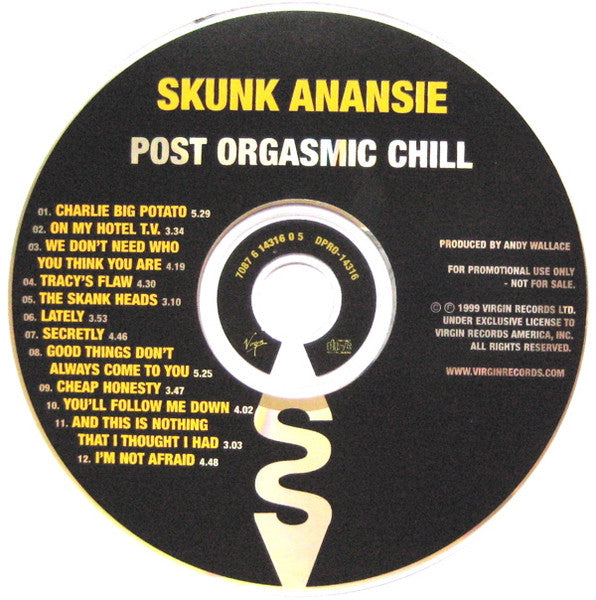 Skunk Anansie : Post Orgasmic Chill (CD, Advance, Album, Promo, Dig)