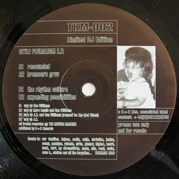 Various : Style Pluralism E.P. (12", EP, Ltd, Promo)