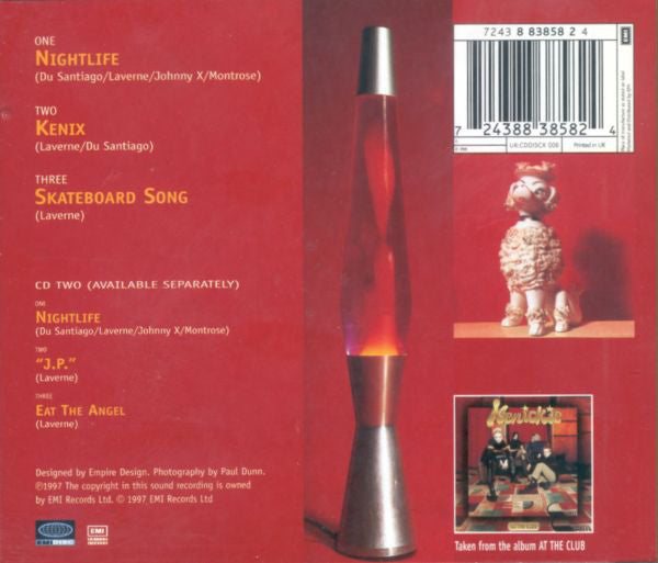 Kenickie : Nightlife (CD, Single, CD1)