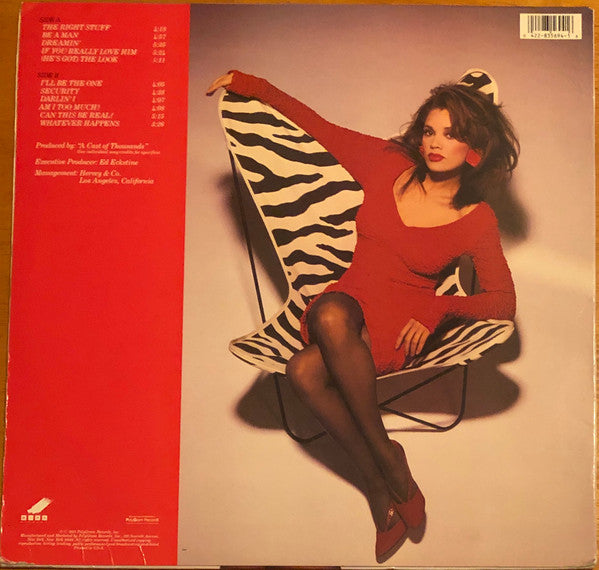 Vanessa Williams : The Right Stuff (LP, Album, 49)