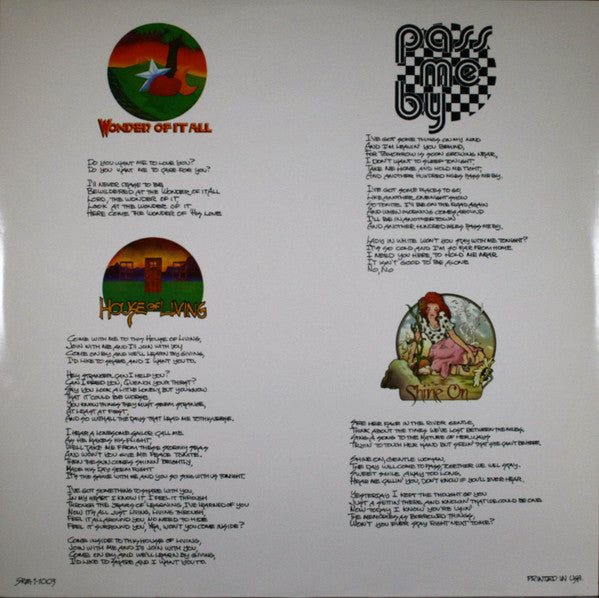 Heartsfield : The Wonder Of It All (LP, Album, PRC)