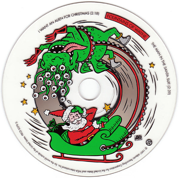 Fountains Of Wayne : I Want An Alien For Christmas (Minimax, Single, Promo)