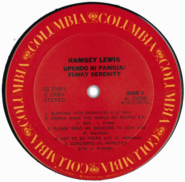Ramsey Lewis : Upendo Ni Pamoja / Funky Serenity (2xLP, Comp, Gat)