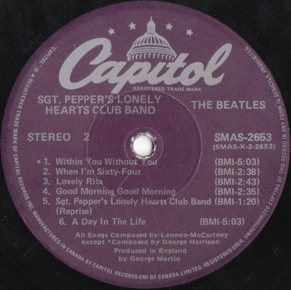 The Beatles : Sgt. Pepper's Lonely Hearts Club Band (LP, Album, RE, Gat)