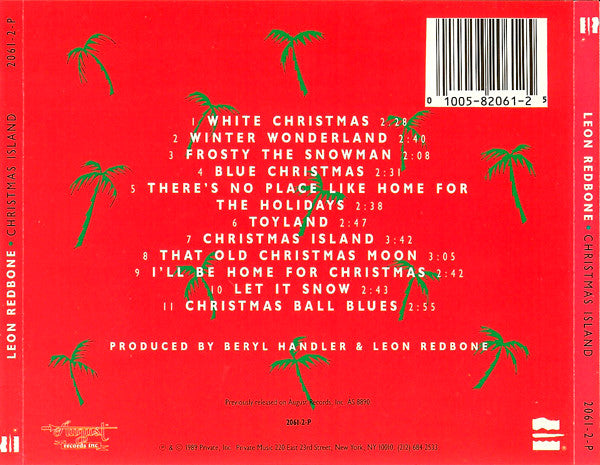 Leon Redbone : Christmas Island (CD, Album)