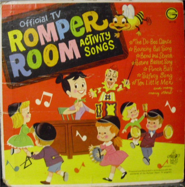 The Golden Chorus And Orchestra* : Official TV Romper Room Activity Songs (LP)