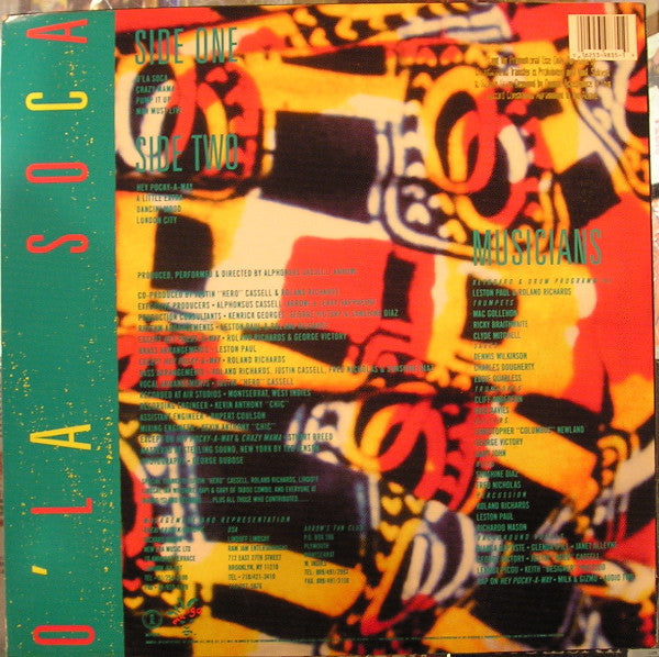 Arrow (2) : O' La Soca (LP, Album)
