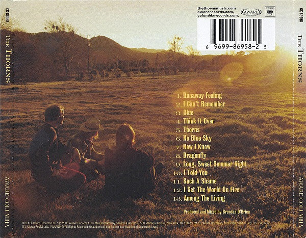The Thorns : The Thorns (CD, Album, Enh)