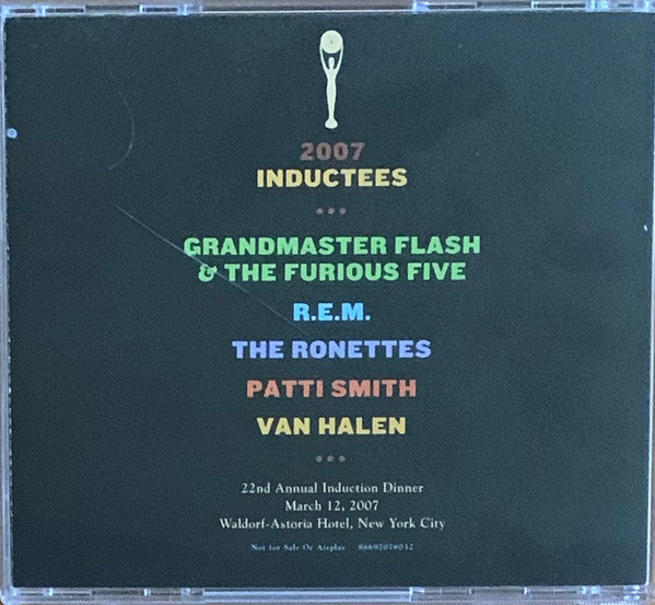 Various : Rock & Roll Hall Of Fame 22nd Annual Induction Dinner - March 12, 2007 (CD, Comp)