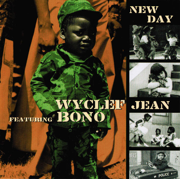 Wyclef Jean Featuring Bono : New Day (CD, Single)