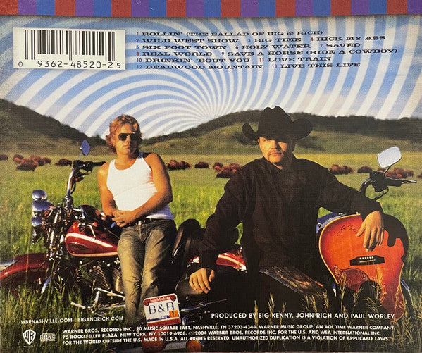 Big & Rich : Horse Of A Different Color (CD, Album, Red)