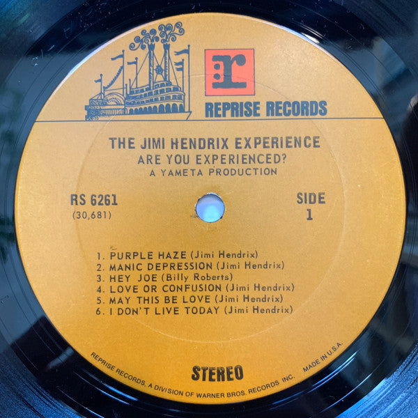 The Jimi Hendrix Experience : Are You Experienced (LP, Album, Ter)
