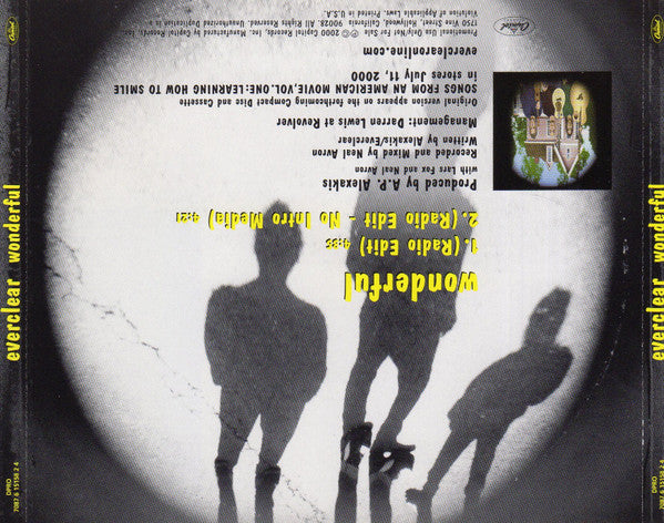 Everclear : Wonderful (CD, Single, Promo)