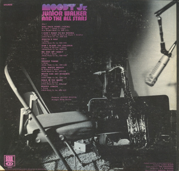 Junior Walker & The All Stars : Moody Jr. (LP)