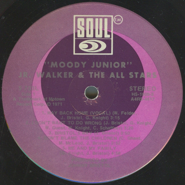 Junior Walker & The All Stars : Moody Jr. (LP)
