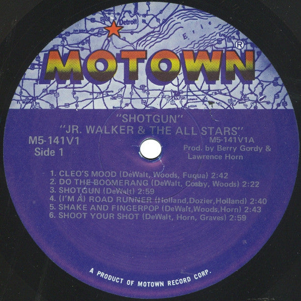 Junior Walker & The All Stars : Shotgun (LP, Album, RE)