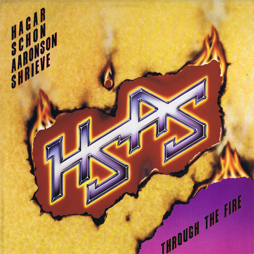 HSAS : Through The Fire (LP, Album, Win)