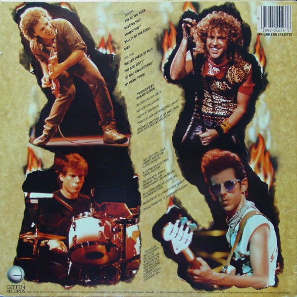 HSAS : Through The Fire (LP, Album, Win)