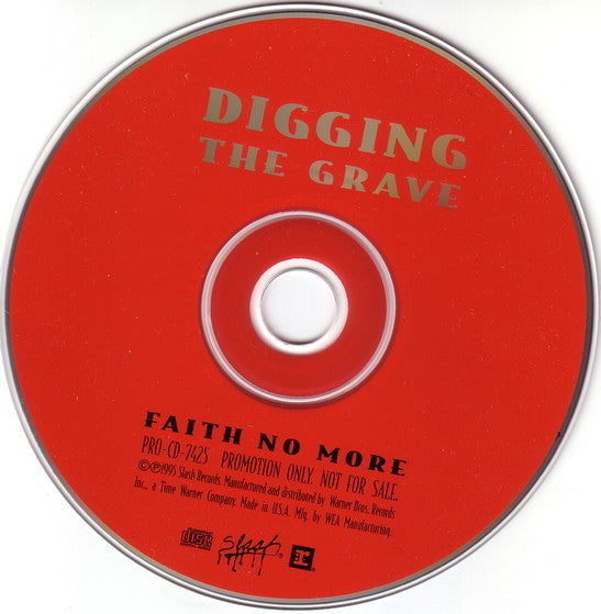 Faith No More : Digging The Grave (CD, Promo)
