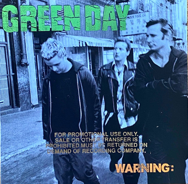 Green Day : Warning: (CD, Album, Promo)