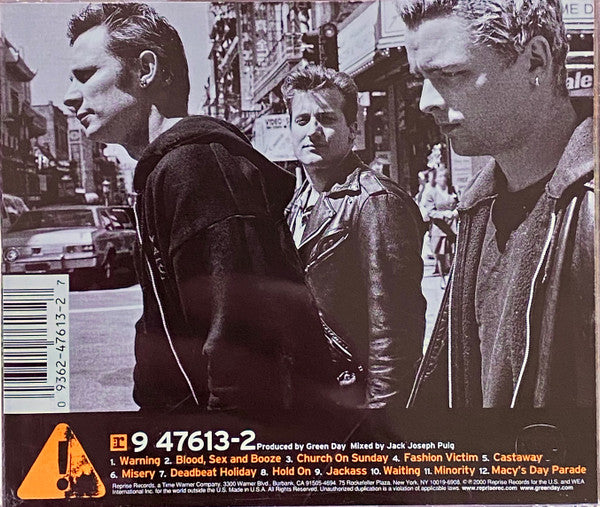 Green Day : Warning: (CD, Album, Promo)