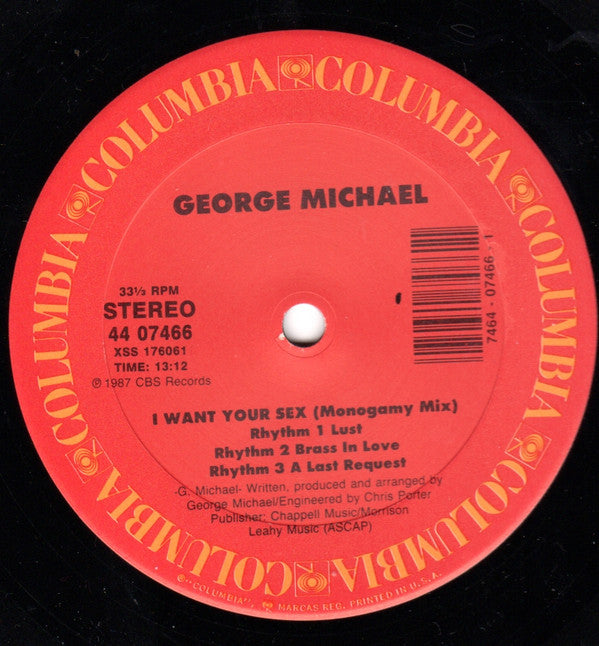 George Michael : Hard Day (Special Remix) (12")