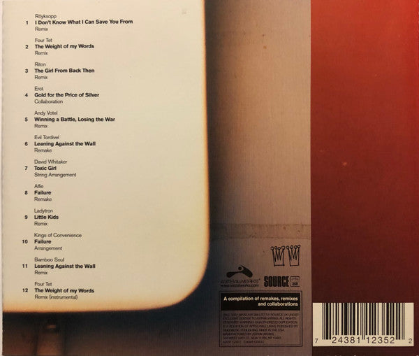 Kings Of Convenience : Versus (CD, Comp)