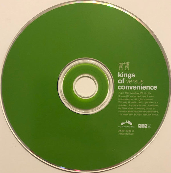 Kings Of Convenience : Versus (CD, Comp)