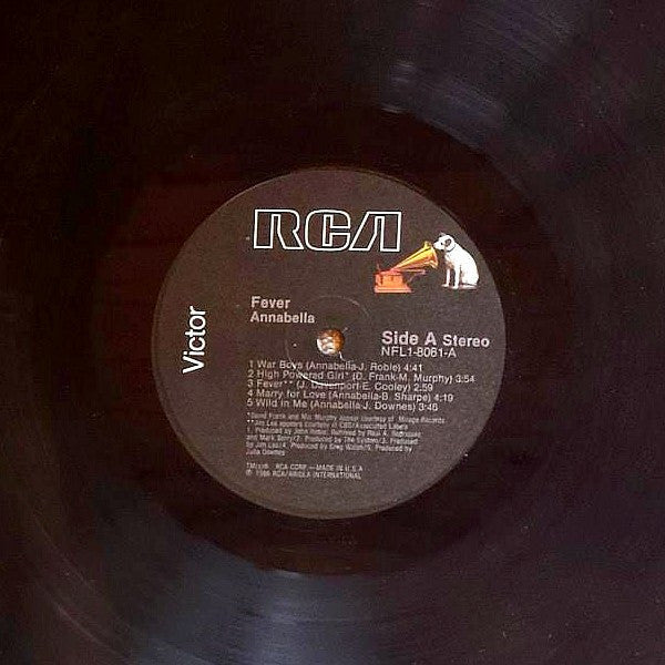 Annabella Lwin : Fever (LP, Album)