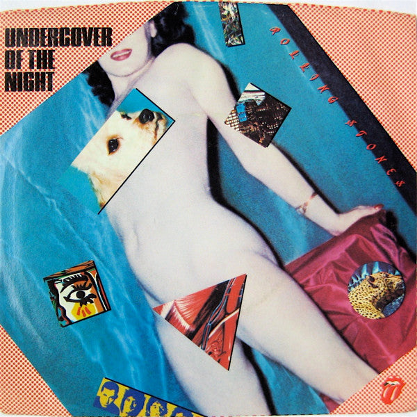 The Rolling Stones : Undercover Of The Night (7", Single, Spe)