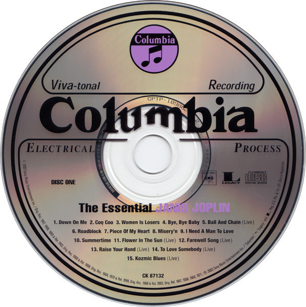 Janis Joplin : The Essential Janis Joplin (2xCD, Comp, Ltd)