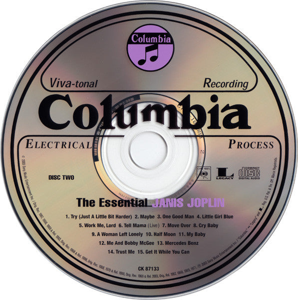 Janis Joplin : The Essential Janis Joplin (2xCD, Comp, Ltd)