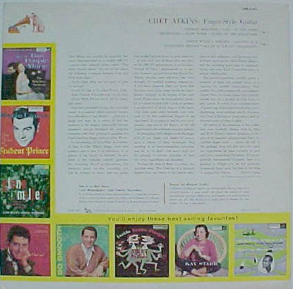 Chet Atkins : Finger-Style Guitar (LP, Album)