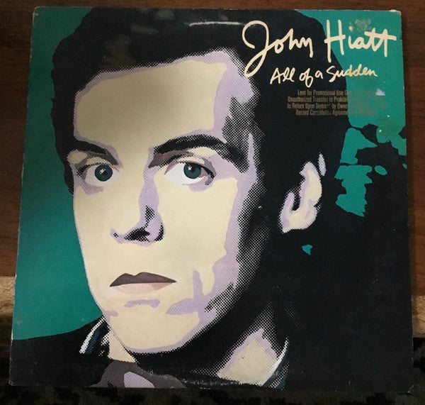 John Hiatt : All Of A Sudden (LP, Album)