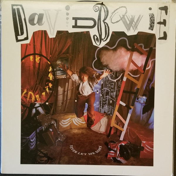 David Bowie : Never Let Me Down (LP, Album, Club, BMG)