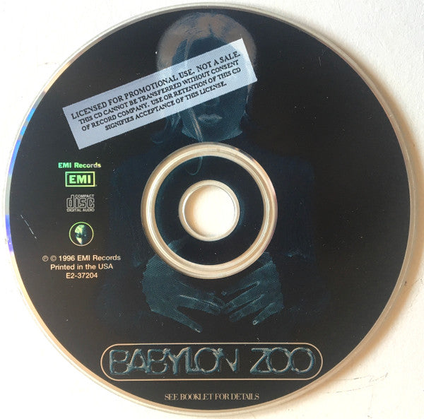 Babylon Zoo : The Boy With The X-Ray Eyes (CD, Album, Promo)