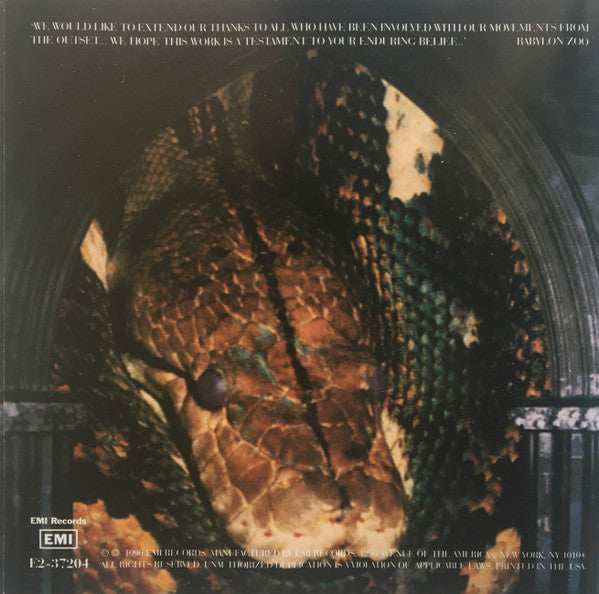 Babylon Zoo : The Boy With The X-Ray Eyes (CD, Album, Promo)