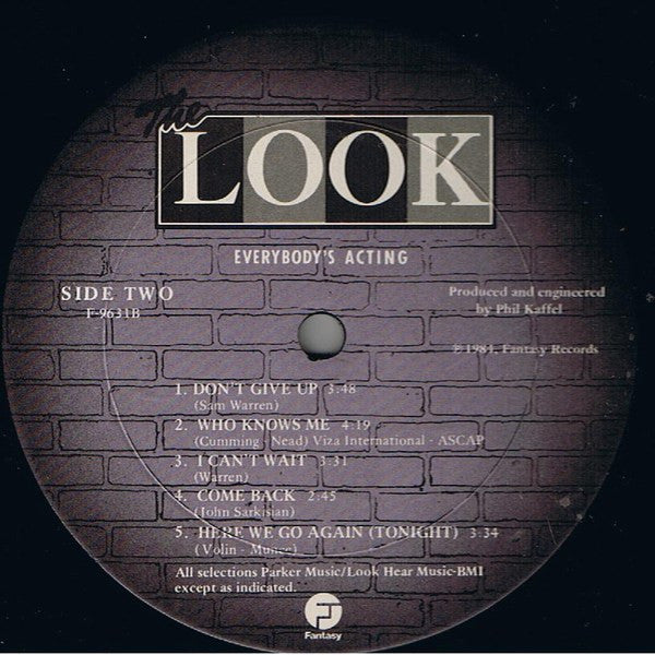 The Look (4) : Everybody's Acting (LP, Album)