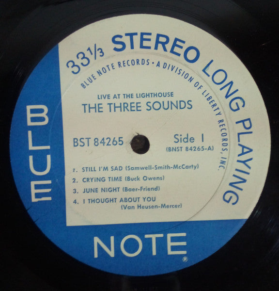 The Three Sounds : Live At The Lighthouse (LP, Album, All)