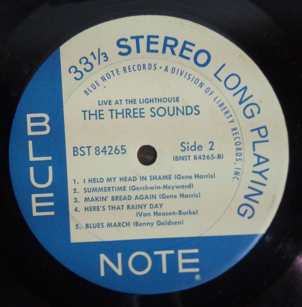 The Three Sounds : Live At The Lighthouse (LP, Album, All)