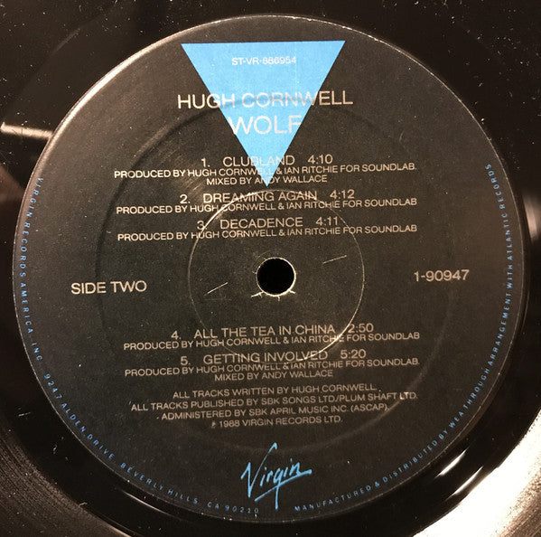 Hugh Cornwell : Wolf (LP, Album)