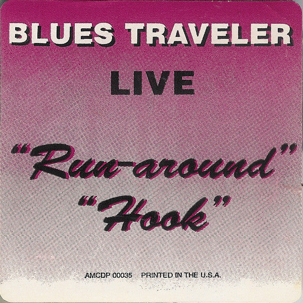 Blues Traveler : Run-Around (CD, Single, Promo)