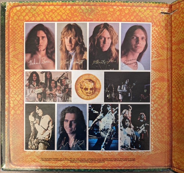 Alice Cooper : Billion Dollar Babies (LP, Album, Quad, CD4)
