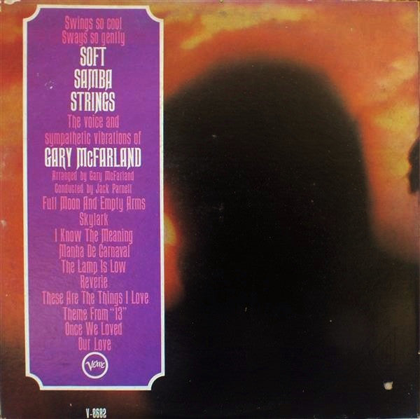 Gary McFarland : Soft Samba Strings (LP, Album, Mono)