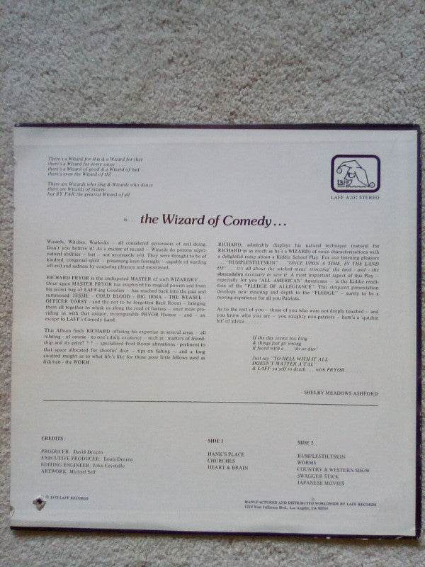 Richard Pryor : The Wizard Of Comedy (LP)