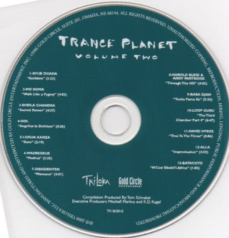 Various : Trance Planet  - Volume Two (CD, Comp)
