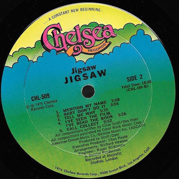 Jigsaw (3) : Jigsaw (LP, Album, Mon)