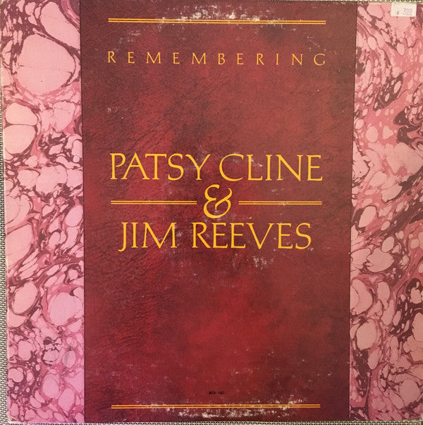 Patsy Cline & Jim Reeves : Remembering Patsy Cline & Jim Reeves (LP, Comp)