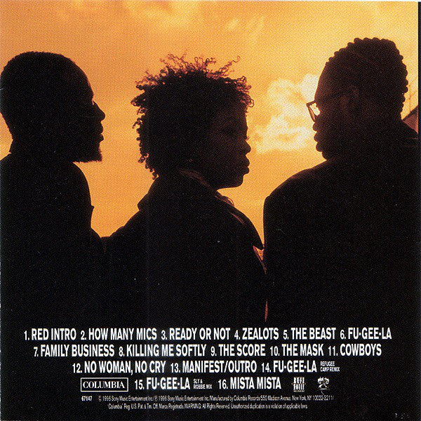 Fugees : The Score (CD, Album)